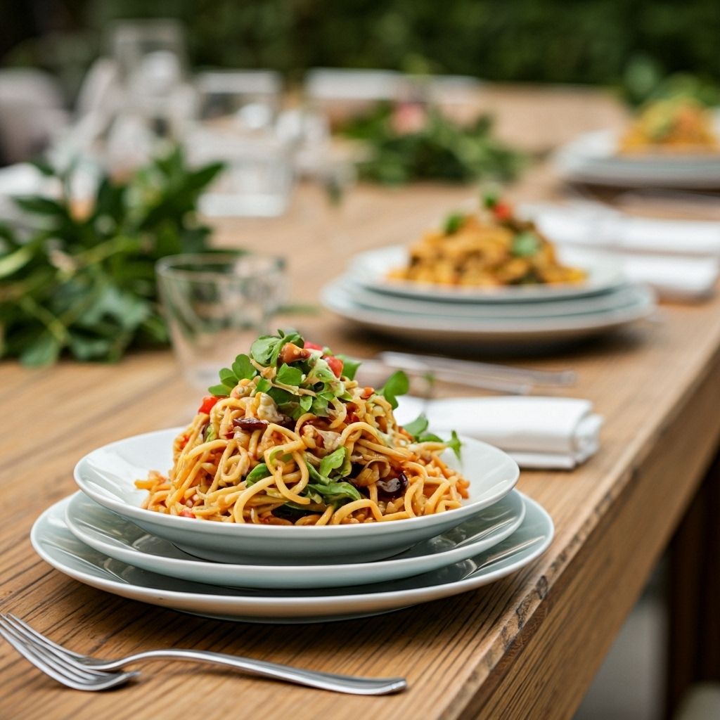 Service traiteur assiettes